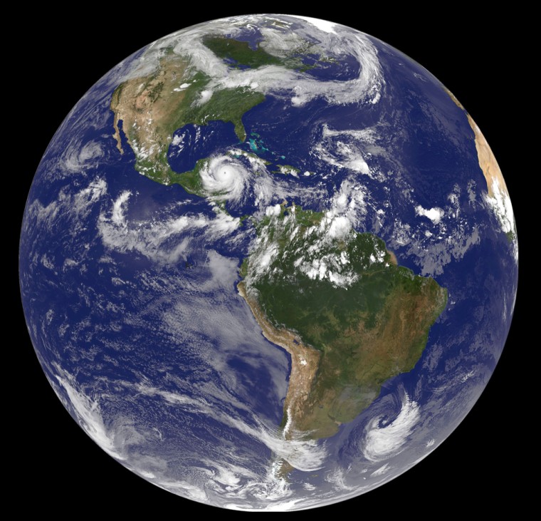 Image: earth from space